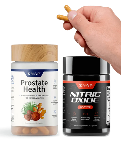 Pack 2x1 – Salud Prostática y Óxido Nítrico + Energía y Vitalidad Masculina