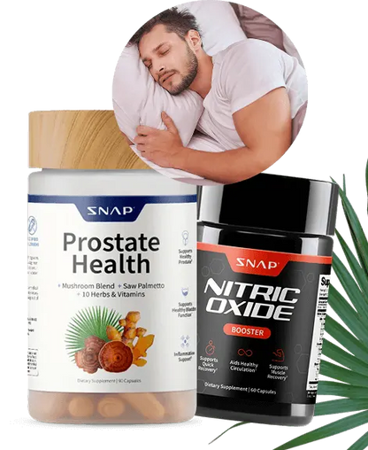 Pack 2x1 – Salud Prostática y Óxido Nítrico + Energía y Vitalidad Masculina