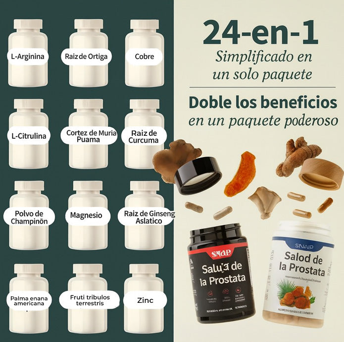 Pack 2x1 – Salud Prostática y Óxido Nítrico + Energía y Vitalidad Masculina